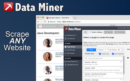 Data Scraper - Easy Web Scraping screenshot
