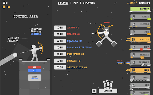Ragdoll Archers Game screenshot