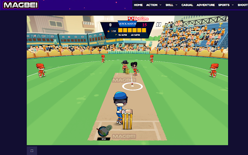 Cricket Legends Unblocked Game screenshot