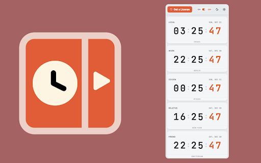SidePanel Clock Pro screenshot