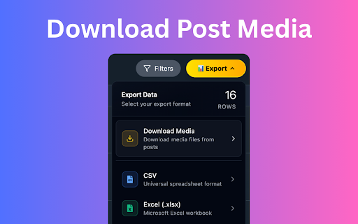 Twitter Bookmarks Downloader - Export X Bookmarks screenshot