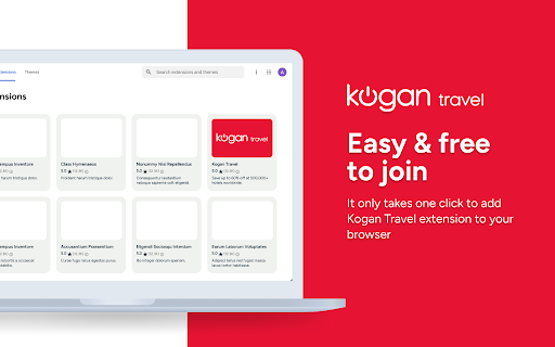 Kogan Travel screenshot