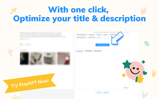 GPT for Ecom: Product Listing optimizer screenshot