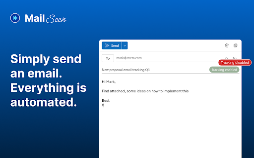 Mail Seen - Unlimited Email Tracker for Outlook screenshot