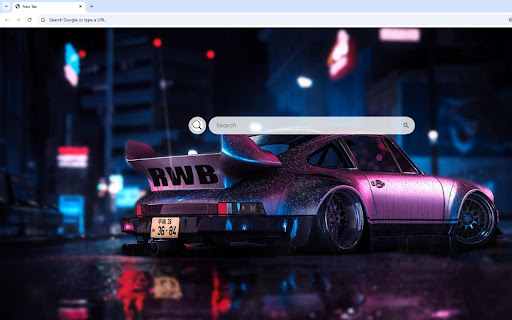 Porsche 911 Carrera Live Wallpaper screenshot