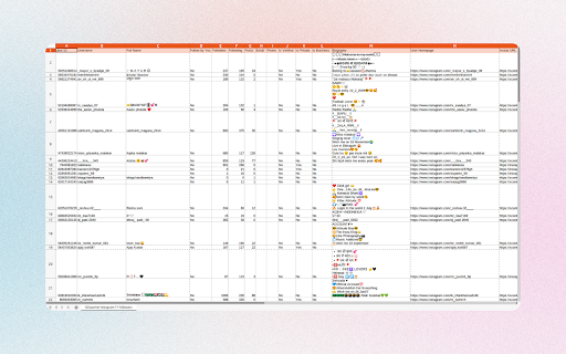 IExporter - Follower Export Tool screenshot