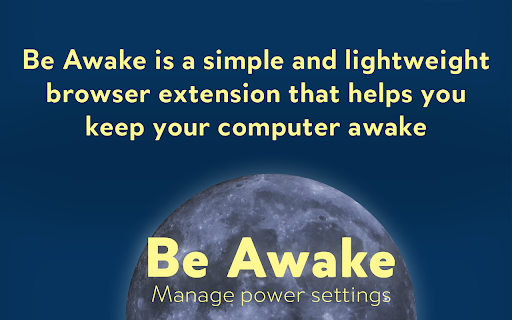Be awake screenshot