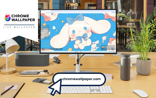 Cute Cinnamoroll Live Wallpaper screenshot