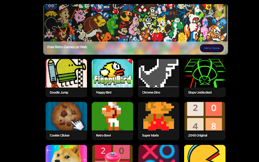 Retro Games screenshot