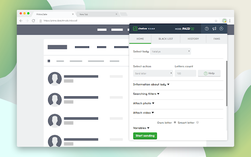Talkytimes|Datame|Prime mails multi-account screenshot