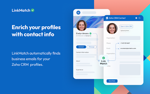 LinkMatch for Zoho CRM screenshot