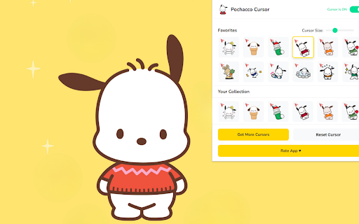 Pochacco Cursor ★ Custom Cursor for Chrome™ screenshot