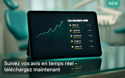 Expérience patient et collecte avis Google pour WeClever Dental screenshot