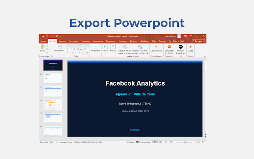 Facebook Analytics screenshot