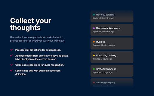 Session Buddy - Tab & Bookmark Manager screenshot