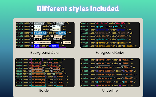 Color Highlighter screenshot