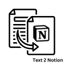 Text to Notion icon