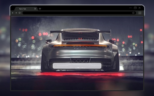 Porsche 911 GT Live Wallpaper screenshot