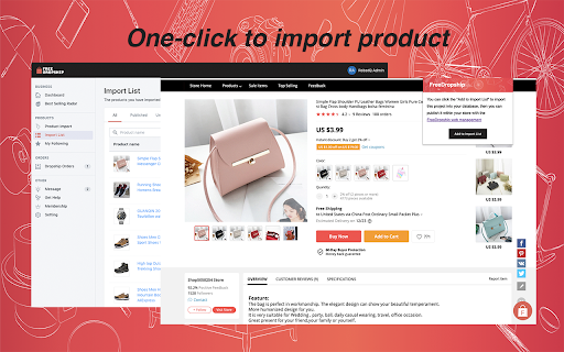 FreeDropship - Dropship the winning products screenshot
