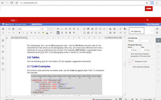DocsWork Editor for documents DOC & DOCX screenshot
