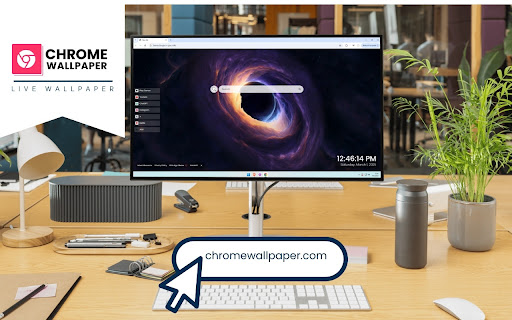 Black Hole Live Wallpaper screenshot