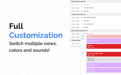 Calendar App - Application for Google Calendar™ screenshot