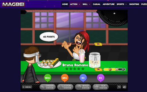 Papa's Sushiria Unblocked Game - Launcher screenshot