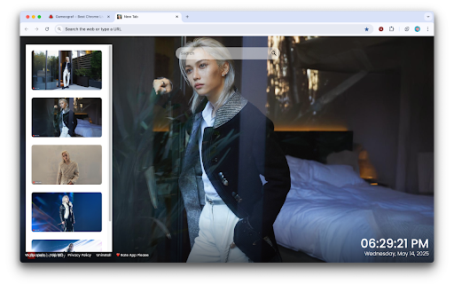 Jee Felix Wallpaper New Tab Gameograf screenshot