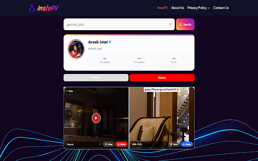 InstaPV – Instagram Story Viewer and Followers screenshot