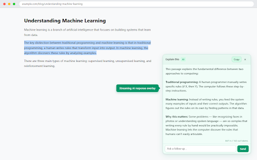 DecodAI — Instant AI Text Assistant screenshot