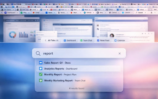 Bookmark & Tab Manager screenshot