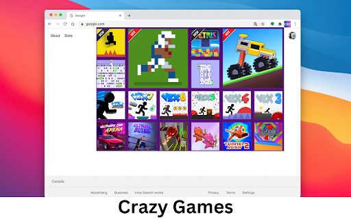 Crazy Games screenshot