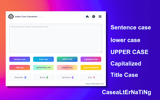 AIFreeBox TextHelper: Letter Case Converter screenshot