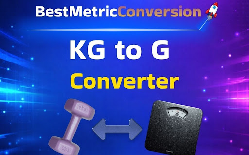 KG to G Converter & Custom PDF Conversion - BestMetricConveresion screenshot