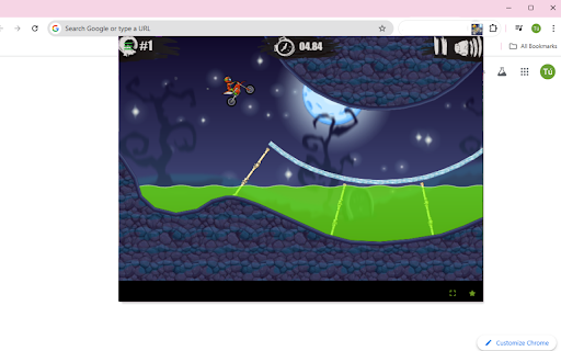 Moto X3M Spooky Land screenshot