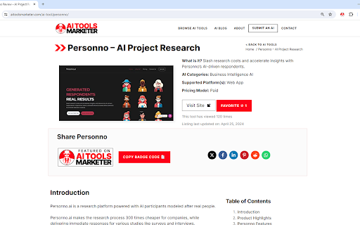 AI Tools Marketer - Find Best AI tools screenshot