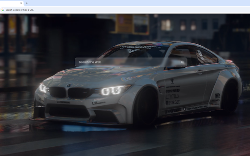 BMW M4 City Ride Live Wallpaper screenshot
