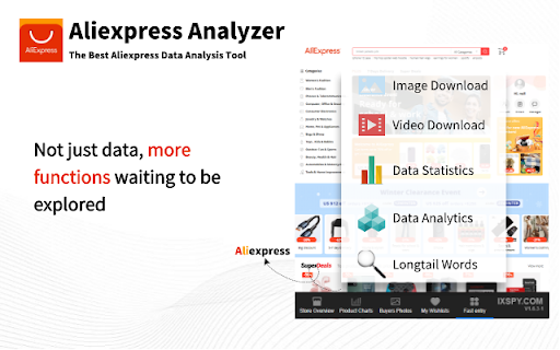 Aliexpress Analyzer screenshot