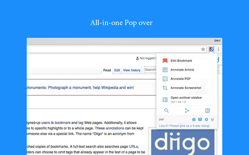 Diigo Web Collector - Capture and Annotate screenshot