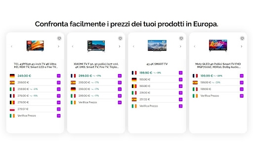Price Comparison - Comparatore di prezzi Amazon in Europa screenshot