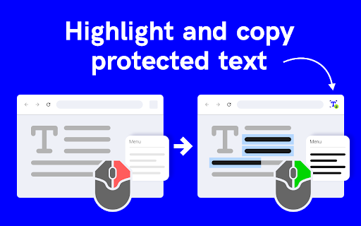Highlight and Copy Protected Text screenshot