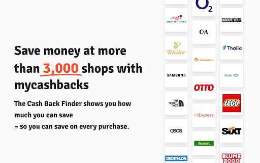 mycashbacks: cashback and coupons screenshot