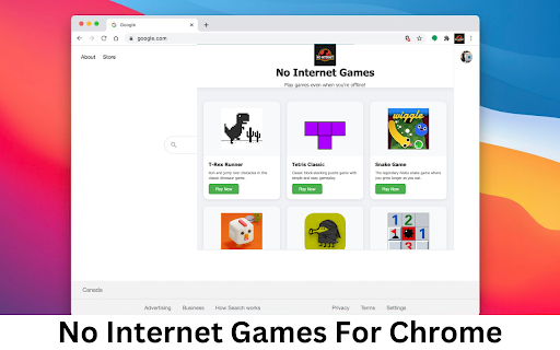 No Internet Games screenshot