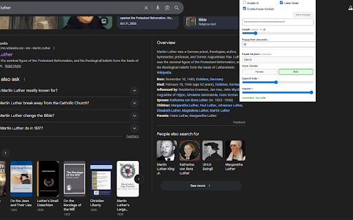 Research AI - Rxstle - Listen Feature screenshot
