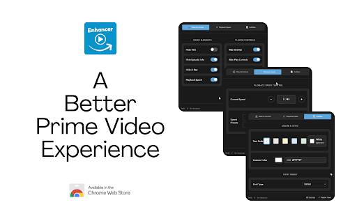 Prime Video Enhancer screenshot
