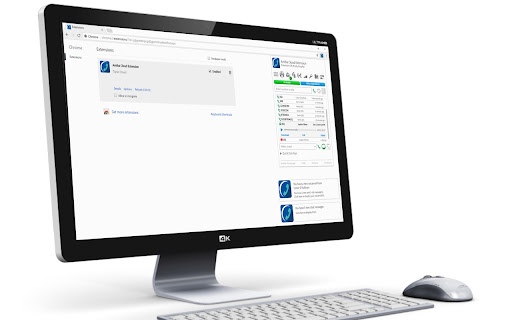 Amiba Cloud Extension screenshot