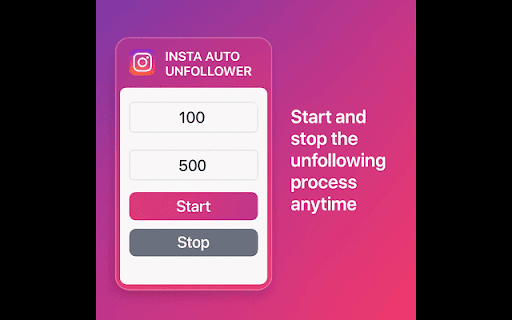 Instagram Auto Unfollower screenshot