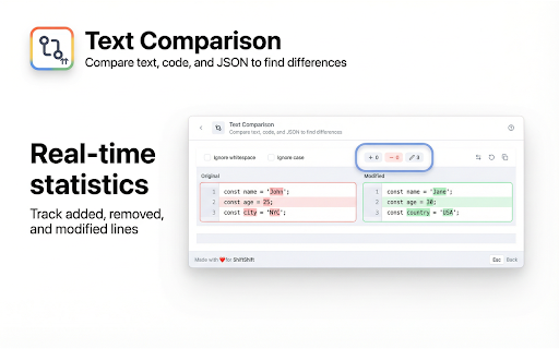 Text Compare screenshot