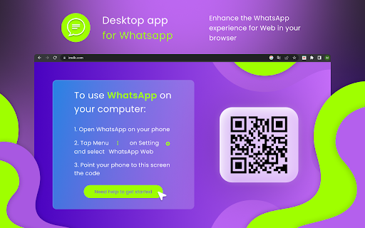 Desktop App for WhatsApp Web screenshot