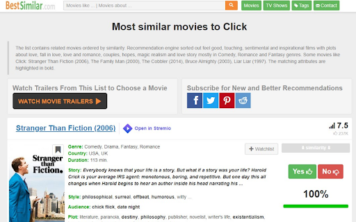 IMDB / Trakt Open in Stremio screenshot
